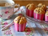 Muffins cocco-lampone – Raspberry and coconut muffins