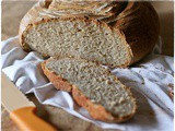 Pane di farro monococco a lievitazione naturale – Sourdough einkorn bread