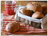 Panini multicereali con cioccolato e nocciole – Multigrain chocolate and hazelnuts buns
