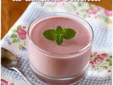 Pannacotta vegan ai lamponi e menta – Vegan raspberry and mint pannacotta