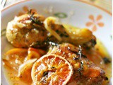 Pollo agli agrumi e erbe aromatiche – Roasted Citrus and herb chicken