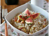 Risotto ai fichi e guanciale profumato al timo …il primo per StagioniAMO! – Figs and guanciale risotto with thyme