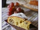 Torta all’uva, polenta e olio d’oliva – Red grape, polenta and olive oil cake