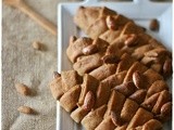 Treccine d’orzo con mandorle e sciroppo d’acero – Barley braids with almonds and maple syrup