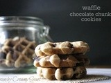 Ccc Monday: Waffle Chocolate Chunk Cookies