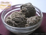 Chocolate Whipped Milk Ice Cream { no machine } and Fabulous Friday Party