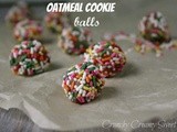 Oatmeal Cookie Balls and a guest post on Frugal Antics