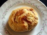 Sweet Rolls with Roasted Strawberries and Cream Cheese Filling