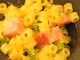 Ham and Cheese Macaroni Cups