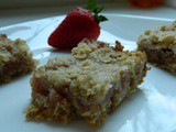 Strawberry Oatmeal Bars