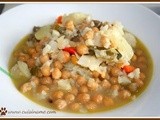 Cocido de Garbanzos | Cocina Casera | Recetas Vegetarianas