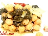 Garbanzos con espinacas | Receta Picante