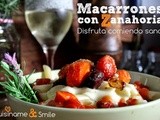 Macarrones con Queso | Macarrones al Horno con Zanahorias