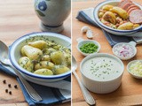 Bibeleskaes, le Fromage blanc alsacien & ses petites Pommes de terre