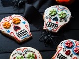 Biscuits « Sugar skull » à la Vanille