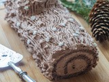 Bûche tout Chocolat à la Crème au Beurre Légère