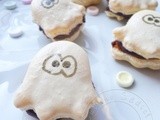 Candy & Chocolate Ghost Macarons