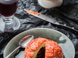 Cervelles de Zombies Vanille & Fraise {dessert pour Halloween}