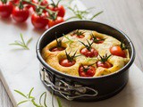 Clafoutis de tomates cerises