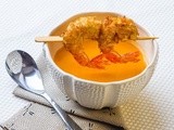 Creamy Thaï Squash Soup ▲ Coconut Milk, Kaffir Lime & Ginger