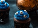 Cupcakes au Chocolat et aux Yeux