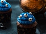 Cupcakes au Chocolat et aux Yeux