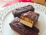 Home made Snickers Bars