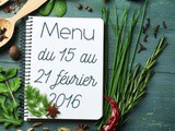 Le Menu de la Semaine – S13