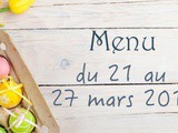 Le Menu de la Semaine – S15