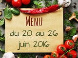 Le Menu de la Semaine – S25