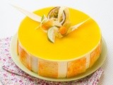 Mango, Combava & Coconut Mousse Cheesecake