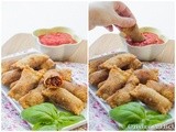 Pizza Wontons – Mi-Ravioli frit, Mi-Pizza