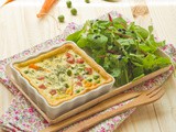 Quiche aux Petits légumes nouveaux