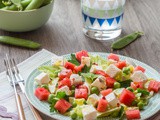 Salade fraîche Pastèque & Fromage de brebis