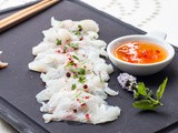 Sashimi de Daurade ♦ Sauce Thaï