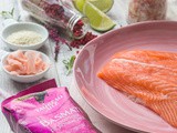 Tartare de saumon mariné aux baies roses & Gingembre, Basmati parfumé Comptoir de Pondichery