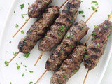 Brochettes de kefta à la marocaine