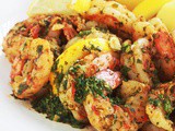 Crevettes en sauce chermoula, recette facile et rapide