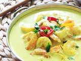 Curry de crevettes au lait de coco, recette rapide