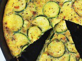 Frittata aux courgettes, recette facile