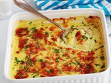 Gratin de purée de pommes de terre au fromage