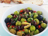 Olives marinées à la marocaine, recette facile