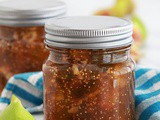 Recette confiture de figues aux noix