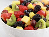 Recette salade de fruits, sauce miel et citron