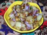 Alu Kabli (Spicy Aloo Chaat) ~