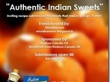 Authentic Indian Sweets & Giveaway @ Nivedhanam