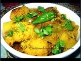 Fulkopi die Rui Maher Jhol (Light Fish Curry with Vegetable)