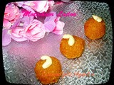 My 400th Post & Ganesh Chaturthi Special ~ Motichoor Ladoo