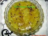 Raw Mango Chutney With Grated Coconut (Kancha Aamer Chutney Narkel diye)