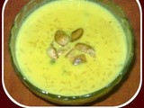 Saffron Rice Pudding (Kesar Rice Kheer)